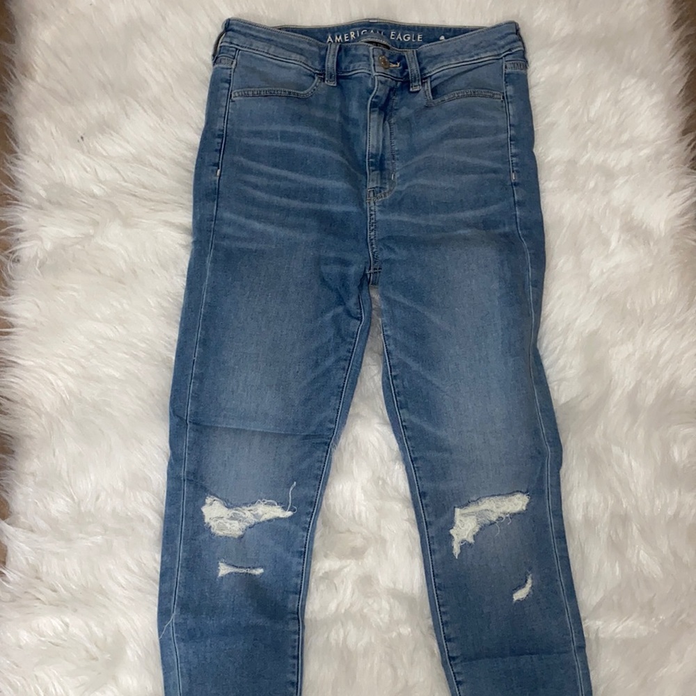 American Eagle jegging crop